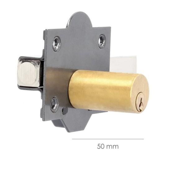 Cerrojo b-5 llave y pulsador pasador de 143mm cilindro redondo de 50mm al por Mayor | Almacén de Ferretería
