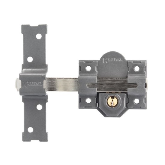 Cerrojo b-6 llave 2 lados de 165mm cilindro redondo de 50mm al por Mayor | Almacén de Ferretería