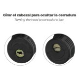 Cable Bicicleta Con Llave 12 mm, x 80 cm, al por Mayor | Almacén de Ferretería