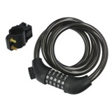 Cable Bicicleta Espiral Con Combinación, 12 mm, x 120 cm, al por Mayor | Almacén de Ferretería