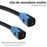 Cable Bicicleta con Llave Plana 18 Mm x 100 Cm al por Mayor | Almacén de Ferretería