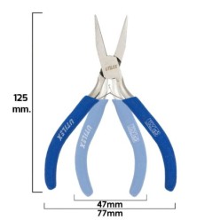 Alicates Mini Boca Plana 125 mm,