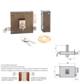 Cerradura Cvl 125ar/ 10/he Derecha al por Mayor | Almacén de Ferretería