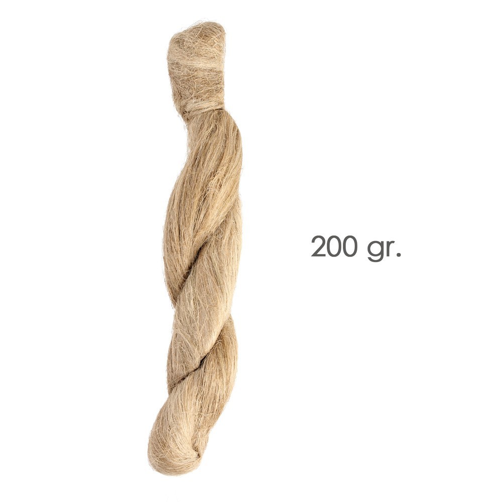Cañamo Fontaneria (Madeja 200 gramos), Esparto Fontaneros, Lino Fontaneria, Estopa Fontaneria Para Tuberias y Grifos al por Mayo