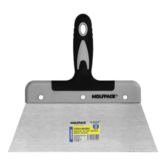 Espatula Acero 250 mm, Mango TPR al por Mayor | Almacén de Ferretería