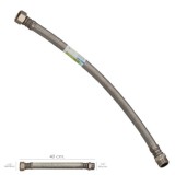 Latiguillo Flexible Reforzado Acero Inoxidable Termo Macho 1/2" - Hembra 1/2" Longitud 400 mm al por Mayor | Almacén de Ferreter