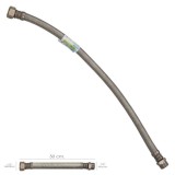 Latiguillo Flexible Reforzado Acero Inoxidable Termo Macho 1/2" - Hembra 1/2" Longitud 500 mm al por Mayor | Almacén de Ferreter