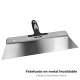 Espatula Acero 380 mm, Mango TPR al por Mayor | Almacén de Ferretería