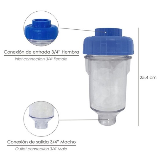 Filtro Agua Para Lavadora Directo De Polifosfato USO DOMESTICO al por Mayor | Almacén de Ferretería