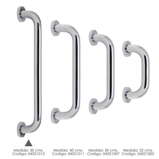 Agarre Ducha Maurer Cromo Brillo Ø 32 mm, Longitud 50 cm, al por Mayor | Almacén de Ferretería