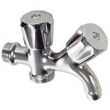 Grifo Lavadora Doble 1/2" al por Mayor | Almacén de Ferretería