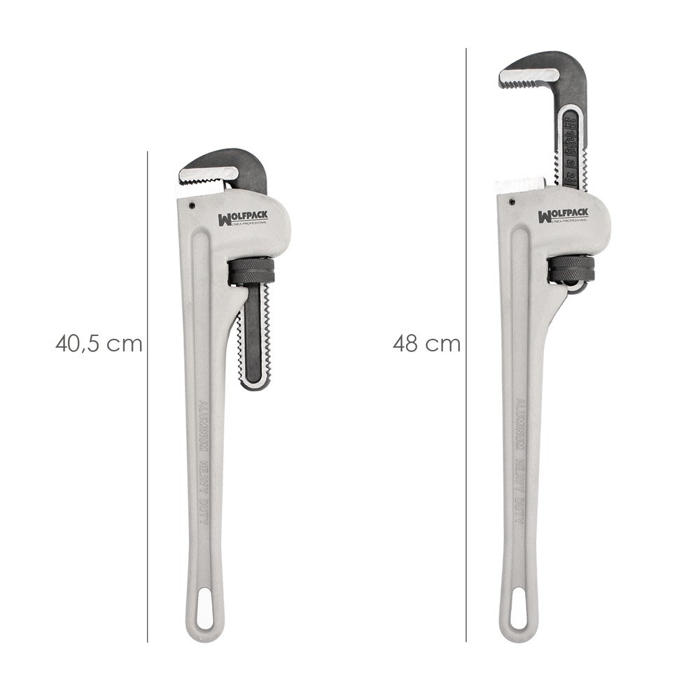 Llave Stillson Heavy Duty Aluminio 18" Llave Para Tubos, Llave Plomeria, Llave Para Tuberias, Llave Grifa, al por Mayor | Almacé