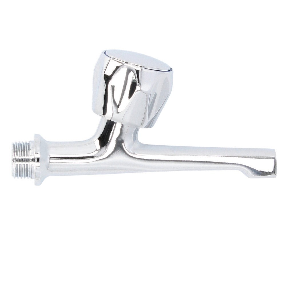 Grifo Fregadero 12 cm- 1/2" Cromo Volante Metal al por Mayor | Almacén de Ferretería