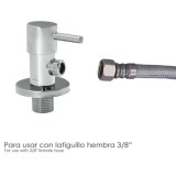 Llave De Escuadra Cerámica 1/2" - 3/8" al por Mayor | Almacén de Ferretería