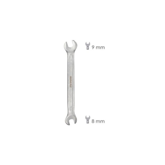 Llave Fija Plus Acero Cromo Vanadio 8x9 DIN 3110, Llaves Fijas Dobles al por Mayor | Almacén de Ferretería