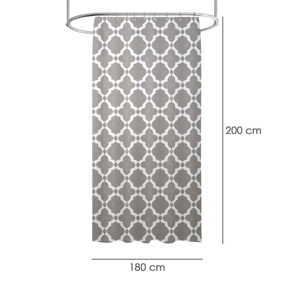 Cortina Ducha Vintage 180x200 cm, Impermeable al por Mayor | Almacén de Ferretería