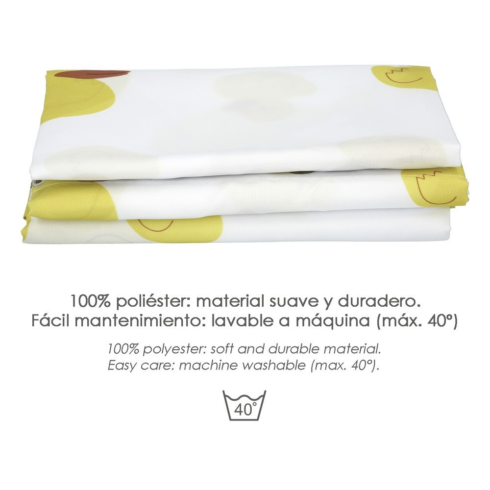 Cortina Ducha Patitos 180x200 cm, Impermeable al por Mayor | Almacén de Ferretería