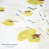 Cortina Ducha Patitos 180x200 cm, Impermeable al por Mayor | Almacén de Ferretería