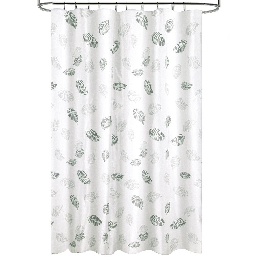 Cortina Ducha Tela Hojas 180 x 200 cm, Cortina baño, Cortina Tela Impermeable Con Anillas al por Mayor | Almacén de Ferretería