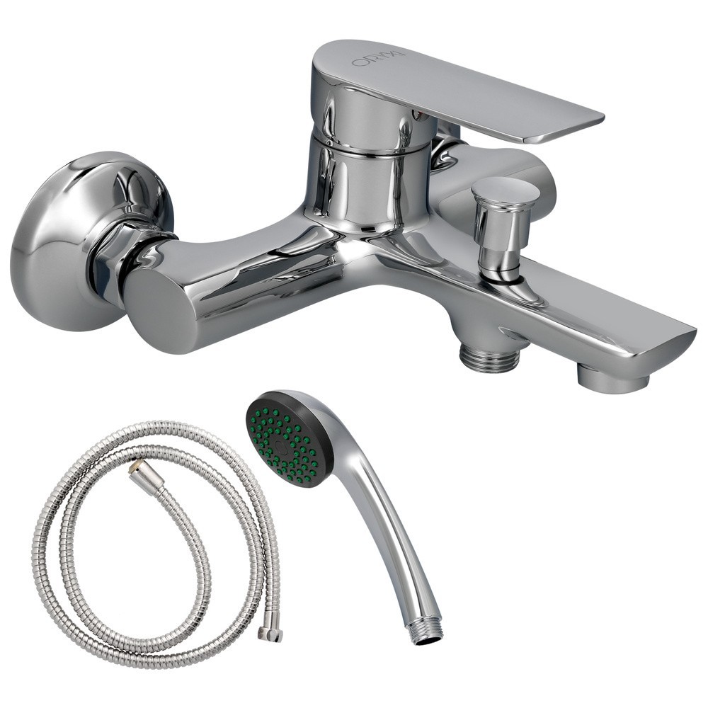 Monomando Bañera / Ducha "Hamburgo" Grifo Baño, Grifo Encimera, Grifo Cocina, Grifo Mezclador, Cartucho Ceramico Ø 35 mm, al por