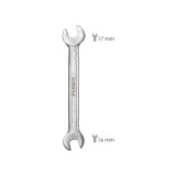 Llave Fija Plus Acero Cromo Vanadio 16x17 DIN 3110, Llaves Fijas Dobles al por Mayor | Almacén de Ferretería