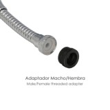 Atomizador  Economizador Metalico Flexible Con Adaptador Macho / Hembra al por Mayor | Almacén de Ferretería