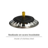 Tapon Valvula Cesta Para Fregadero Inoxidable Click Clack  Ø 8 cm, al por Mayor | Almacén de Ferretería