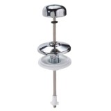 Tirador Cisterna Baja Vertical Recto Cromo 130 mm, al por Mayor | Almacén de Ferretería