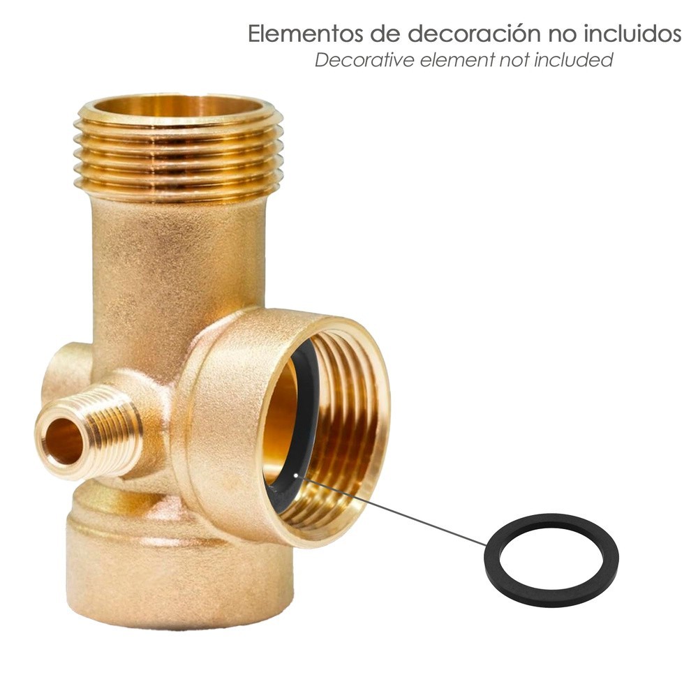Junta Plana Ancha 1 1/4"  28,5 x 37,5 x 2,5 Mm Bolsa 100 Unidades al por Mayor | Almacén de Ferretería
