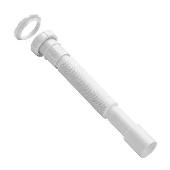 Sifon Extensible Tuerca Loca Con Boca Encolable (T-39D) Salida Ø 40 - 50 mm, Valvula 1-1/2" y 1-1/4" al por Mayor | Almacén de F