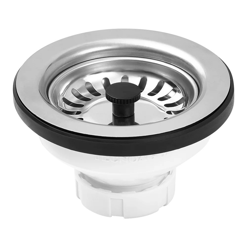 Valvula Fregadero T-73 Bastago Plastico  -115  1 1/2 Cesta Baja al por Mayor | Almacén de Ferretería