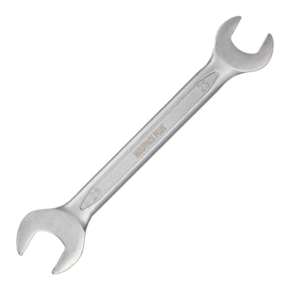 Llave Fija Plus Acero Cromo Vanadio 25x28 DIN 3110, Llaves Fijas Dobles al por Mayor | Almacén de Ferretería