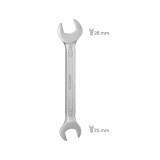 Llave Fija Plus Acero Cromo Vanadio 25x28 DIN 3110, Llaves Fijas Dobles al por Mayor | Almacén de Ferretería