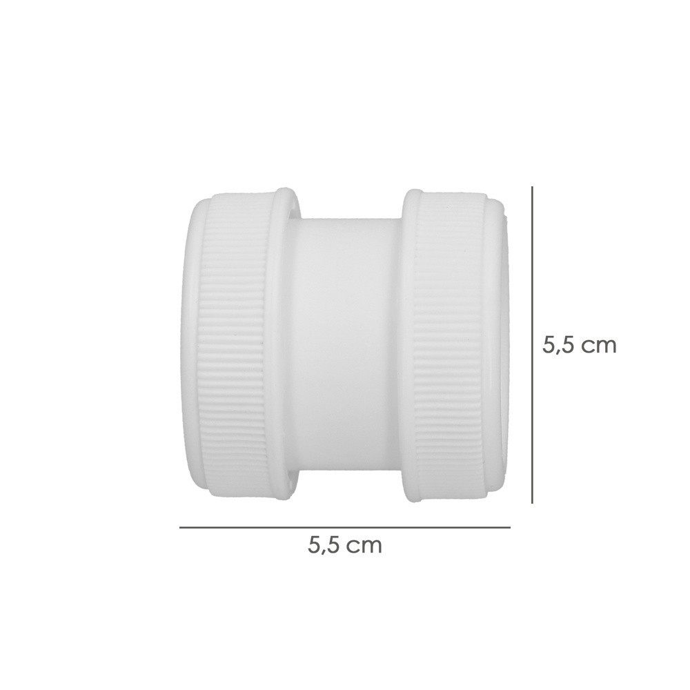 Manguito Reparador Desagues / Tubos Hembra - Hembra  1-1/2" al por Mayor | Almacén de Ferretería