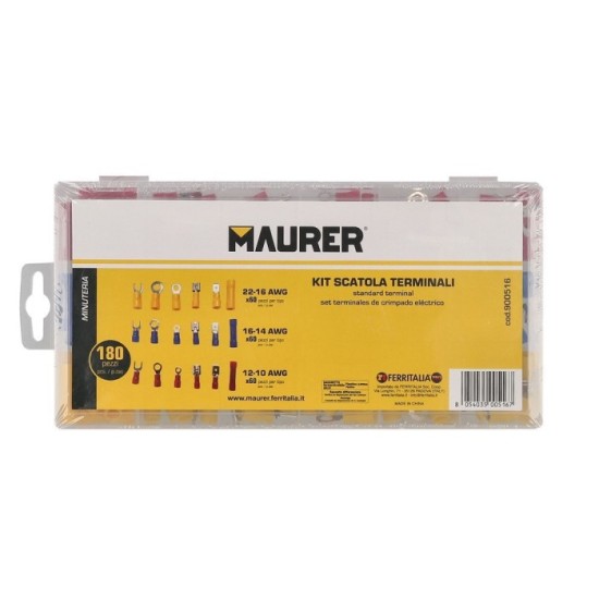 Maletin Terminales Eléctricos Con Aislados,conectores De Cable Eléctricos Con Caja De Surtido,kit Terminal De Empalme al por May