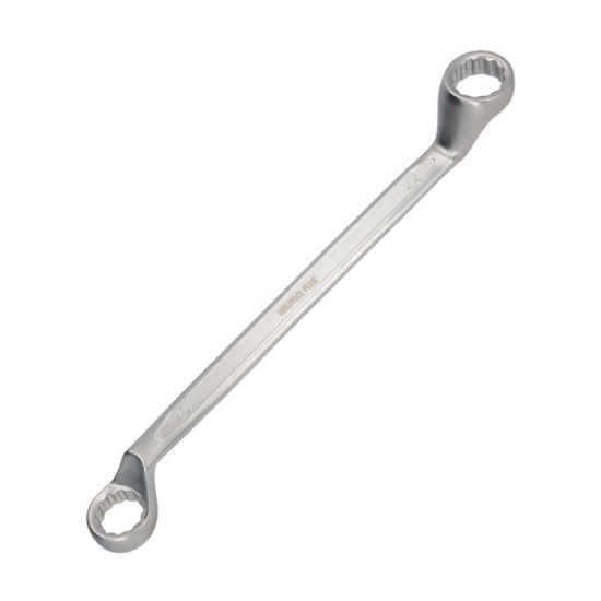 Llave Estrella Acodada Plus Acero Cromo Vanadio 20x22 DIN 838, Llave Doble Boca Acodada, Llave Fija Estrella Acodada al por Mayo
