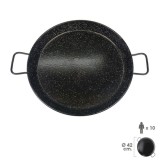 Paellera Valenciana Esmaltada  10 personas/ 42 cm al por Mayor | Almacén de Ferretería