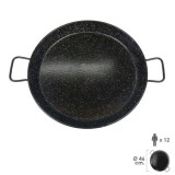 Paellera Valenciana Esmaltada  12 personas / 46 cm al por Mayor | Almacén de Ferretería