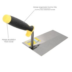 Paleta Wolfpack Gummy Grip 341-A / 180 mm,