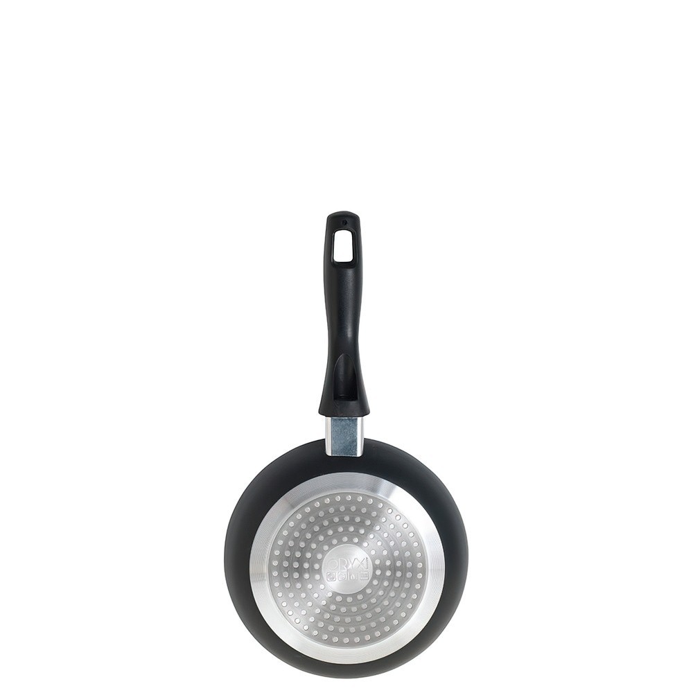 Oryx Sartén Aluminio Antiadherente Basic, Alta Resistencia, Apta Inducción, Libre PFOA, Diámetro 18 cm, Espesor 3 mm, al por May