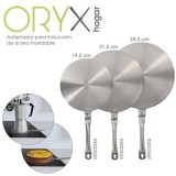 Adaptador Para Induccion / Vitroceramica Ø 21,5 cm, 3 Capas Acero Inoxidable / Aluminio al por Mayor | Almacén de Ferretería