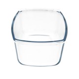 Fuente Cristal Para Horno, 1,5 Litros, Molde Especial Reposteria, 27x14x7 cm, al por Mayor | Almacén de Ferretería