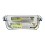 Fuente Cristal Para Horno, 1,5 Litros, Molde Especial Reposteria, 27x14x7 cm, al por Mayor | Almacén de Ferretería