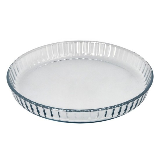 Molde Rizado Horno Cristal Borosilicato Ø 28 cm, Ideal Postres, Cocina, Resposteria, Tartas, Quiche, Libre BPA al por Mayor | Al