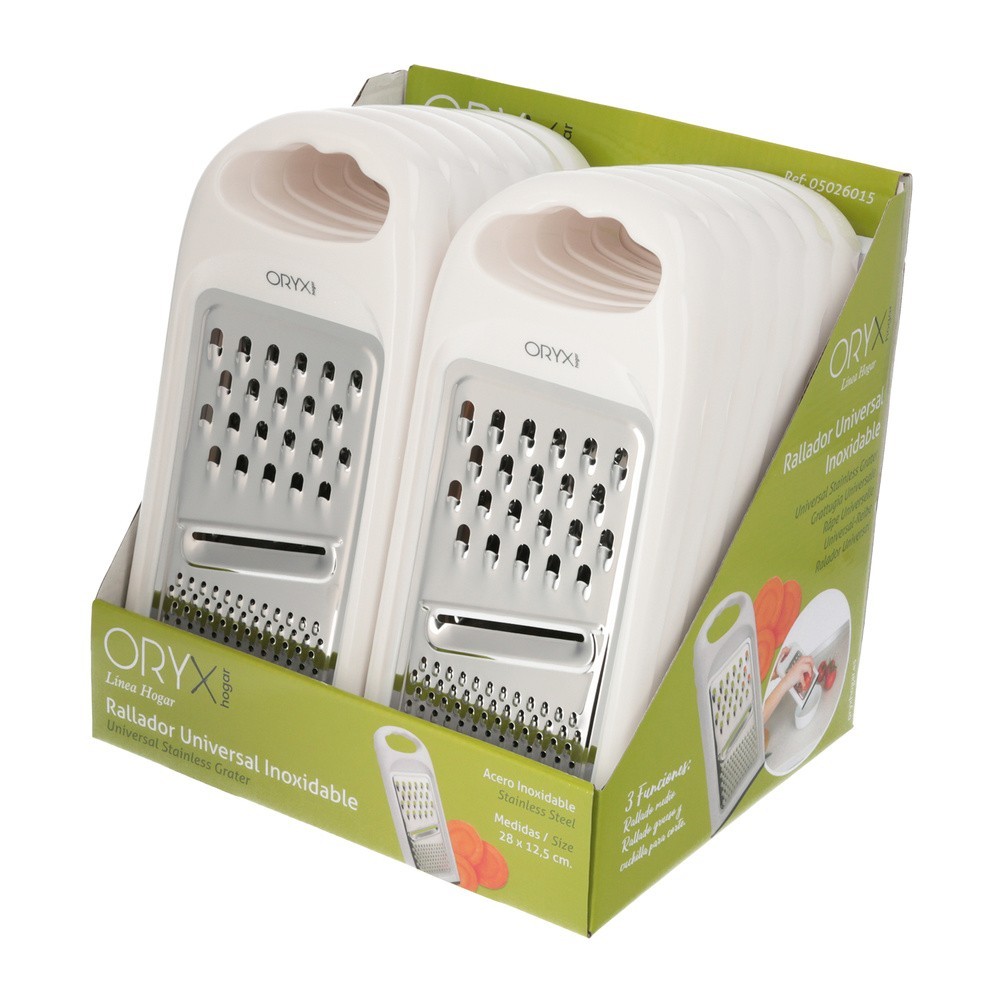 Rallador Acero Inoxidable 28 Cm, Universal al por Mayor | Almacén de Ferretería