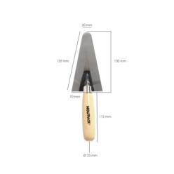 Paletin Wolfpack Plus Mango Madera 342/130 mm,