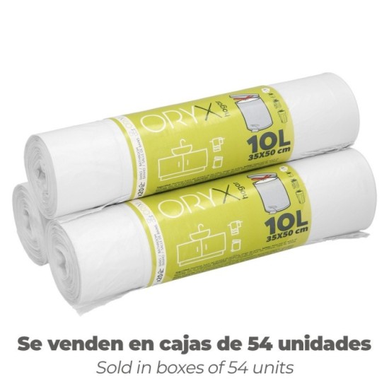 Bolsa Basura Cierre Facil 10 Litros Rollo 20 Bolsas al por Mayor | Almacén de Ferretería