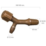 Grifo Barril Plástico Número 2 Para 300 Litros al por Mayor | Almacén de Ferretería