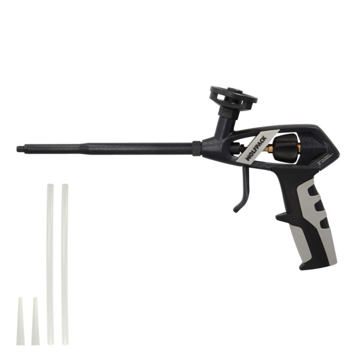 Pistola Para Espuma Poliuretano Recubriemiento Integro PTFE  (Interior y Exterior) Pistola Calafatear, Rellenar, Sellar al por M