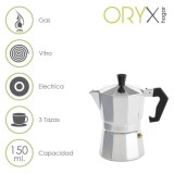 Cafetera Aluminio 3 Tazas (150 ml,) Classic al por Mayor | Almacén de Ferretería